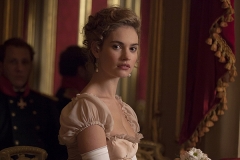 Picture shows: Natasha (LILY JAMES) 
**Strictly embargoed for publication**

EMBARGOED UNTIL WEDNESDAY 12TH AUGUST - WAR AND PEACE EXCLUSIVE IMAGE - LILY JAME