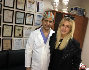 Кристина Лясковец и Гайк Бабаян. Фото