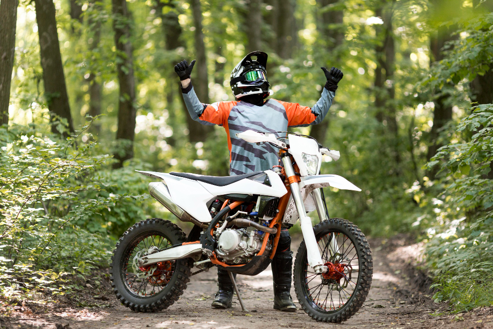 front-view-man-happy-ride-bike-forrest